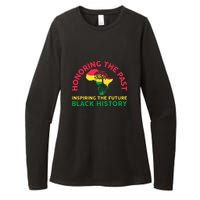 Honoring Past Inspiring Future Women Black History Month Womens CVC Long Sleeve Shirt