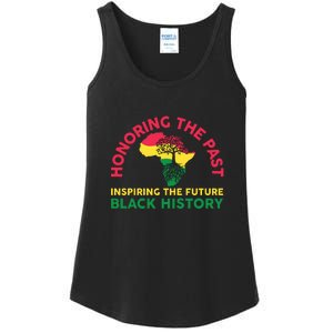 Honoring Past Inspiring Future Women Black History Month Ladies Essential Tank