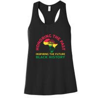 Honoring Past Inspiring Future Women Black History Month Women's Racerback Tank