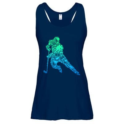 Hockey Player Ice Hockey Boy Ladies Essential Flowy Tank