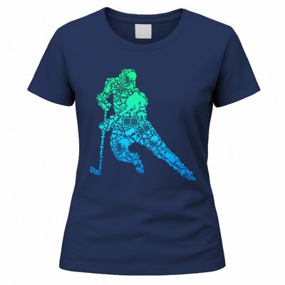 Hockey Player Ice Hockey Boy Women's T-Shirt