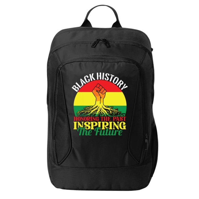 Honoring Past Inspiring Future Black History Month City Backpack