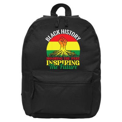 Honoring Past Inspiring Future Black History Month 16 in Basic Backpack