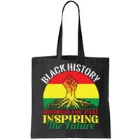 Honoring Past Inspiring Future Black History Month Tote Bag