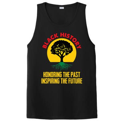 Honoring Past Inspiring Future Black History Month Gift PosiCharge Competitor Tank