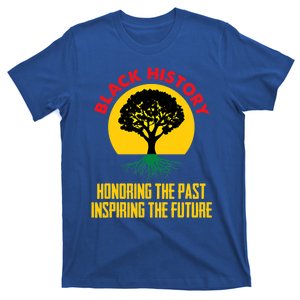 Honoring Past Inspiring Future Black History Month Gift T-Shirt