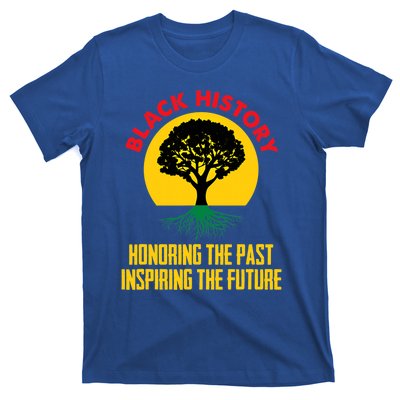 Honoring Past Inspiring Future Black History Month Gift T-Shirt