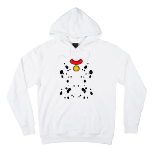 Halloween Pretend Im A Dalmatian Funny Lazy Costume Hoodie