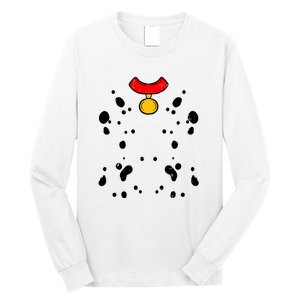 Halloween Pretend Im A Dalmatian Funny Lazy Costume Long Sleeve Shirt