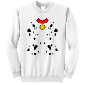 Halloween Pretend Im A Dalmatian Funny Lazy Costume Sweatshirt