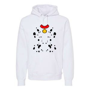 Halloween Pretend Im A Dalmatian Funny Lazy Costume Premium Hoodie