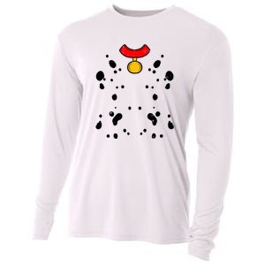 Halloween Pretend Im A Dalmatian Funny Lazy Costume Cooling Performance Long Sleeve Crew