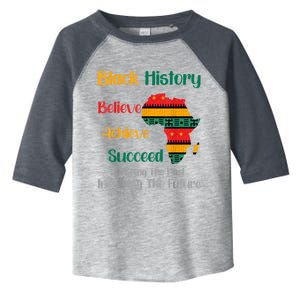 Honoring Past Inspiring Future Black History Month Toddler Fine Jersey T-Shirt