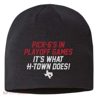 Houston Pick6’S In Playoff Games Sustainable Beanie