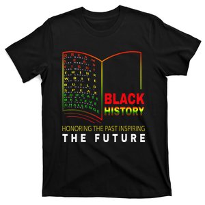 Honoring Past Inspiring Future African Black History Month T-Shirt