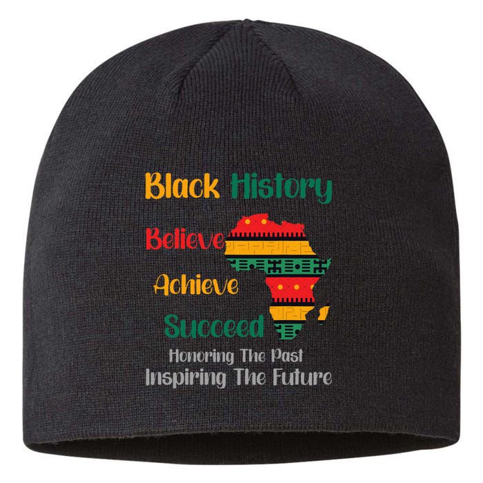 Honoring Past Inspiring Future Black History Month Sustainable Beanie