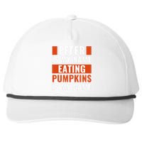 Halloween Peter Is My Name Eating Pumpkins Is My Game Costum Snapback Five-Panel Rope Hat