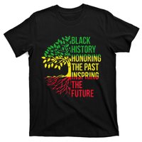 Honoring Past Inspiring Future Black History Month T-Shirt