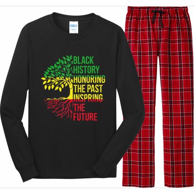 Honoring Past Inspiring Future Black History Month Long Sleeve Pajama Set