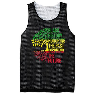 Honoring Past Inspiring Future Black History Month Mesh Reversible Basketball Jersey Tank