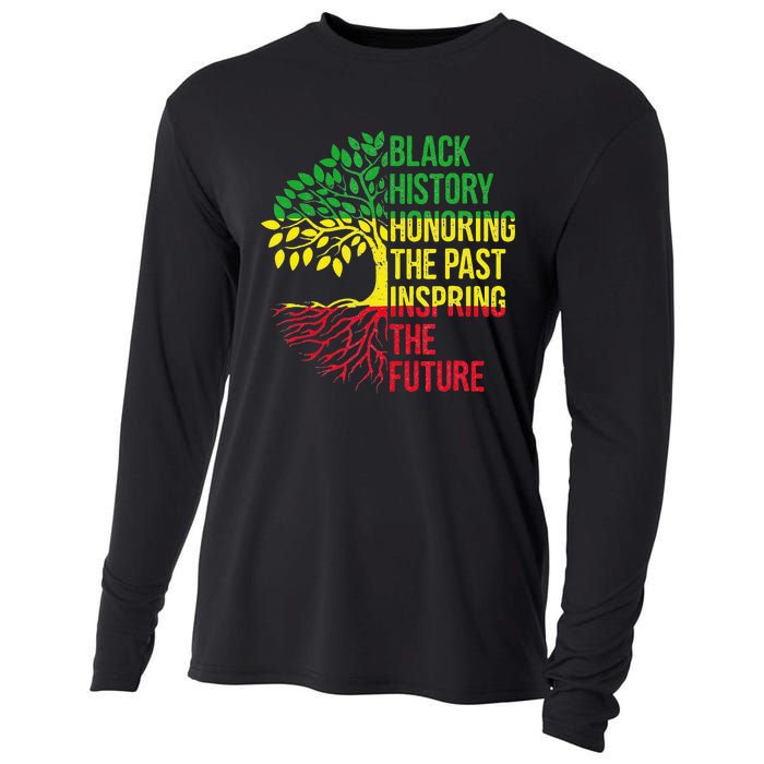 Honoring Past Inspiring Future Black History Month Cooling Performance Long Sleeve Crew