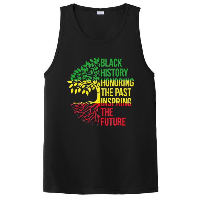 Honoring Past Inspiring Future Black History Month PosiCharge Competitor Tank