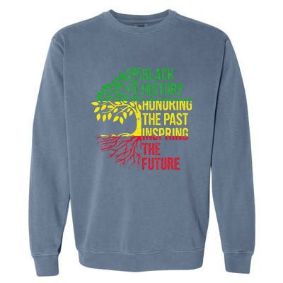 Honoring Past Inspiring Future Black History Month Garment-Dyed Sweatshirt