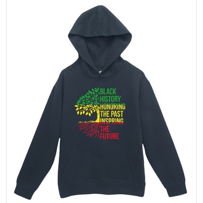 Honoring Past Inspiring Future Black History Month Urban Pullover Hoodie