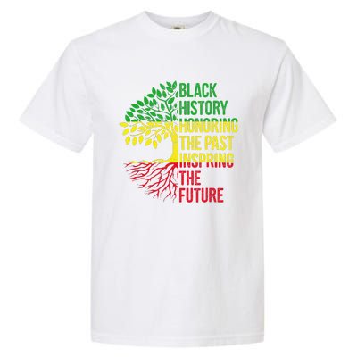 Honoring Past Inspiring Future Black History Month Garment-Dyed Heavyweight T-Shirt