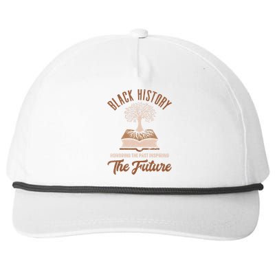 Honoring Past Inspiring Future  Black History Month Snapback Five-Panel Rope Hat