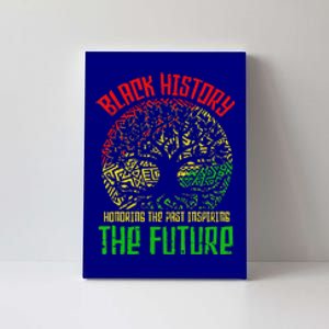 Honoring Past Inspiring Future Black History Month Canvas