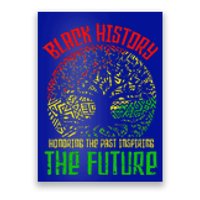 Honoring Past Inspiring Future Black History Month Poster