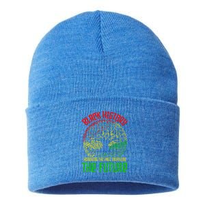 Honoring Past Inspiring Future Black History Month Sustainable Knit Beanie