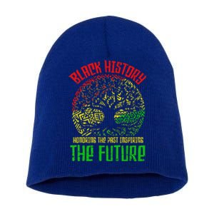 Honoring Past Inspiring Future Black History Month Short Acrylic Beanie