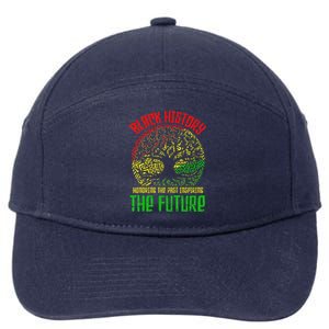 Honoring Past Inspiring Future Black History Month 7-Panel Snapback Hat