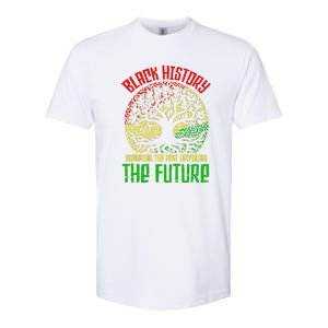 Honoring Past Inspiring Future Black History Month Softstyle CVC T-Shirt