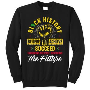 Honoring Past Inspiring Future Black History Month Sweatshirt