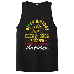 Honoring Past Inspiring Future Black History Month PosiCharge Competitor Tank