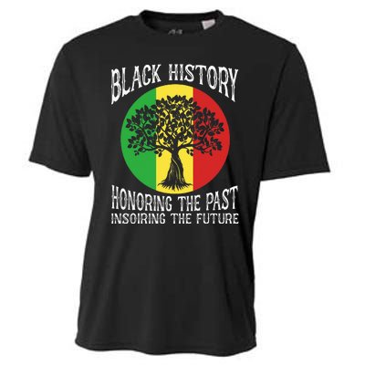 Honoring Past Inspiring Future African BHM Cooling Performance Crew T-Shirt