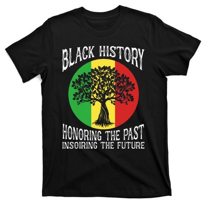 Honoring Past Inspiring Future African BHM T-Shirt