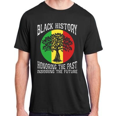 Honoring Past Inspiring Future African BHM Adult ChromaSoft Performance T-Shirt