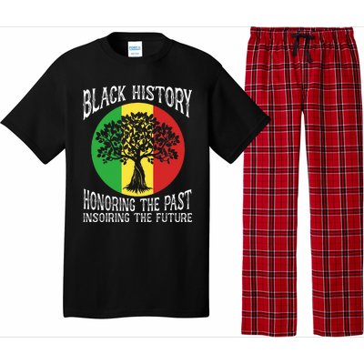 Honoring Past Inspiring Future African BHM Pajama Set