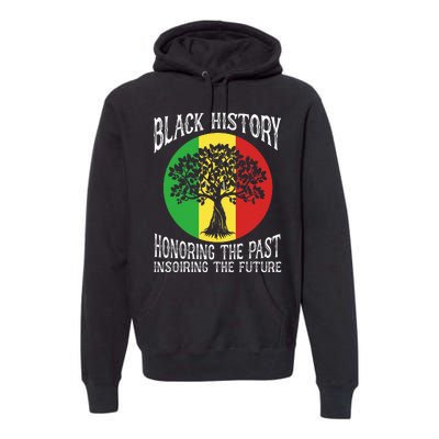 Honoring Past Inspiring Future African BHM Premium Hoodie