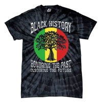 Honoring Past Inspiring Future African BHM Tie-Dye T-Shirt