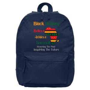 Honoring Past Inspiring Future Black History Month 16 in Basic Backpack