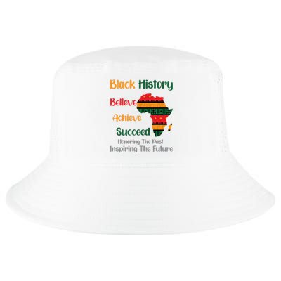 Honoring Past Inspiring Future Black History Month Cool Comfort Performance Bucket Hat