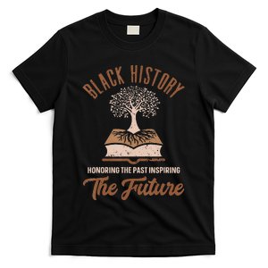 Honoring Past Inspiring Future  Black History Month T-Shirt