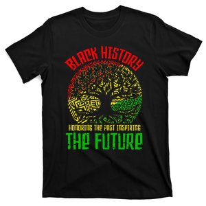 Honoring Past Inspiring Future  Black History Month T-Shirt