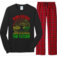 Honoring Past Inspiring Future  Black History Month Long Sleeve Pajama Set