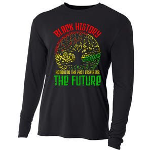 Honoring Past Inspiring Future  Black History Month Cooling Performance Long Sleeve Crew